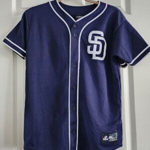 MAJESTIC SAN DIEGO PADRES YOUTH JERSEY